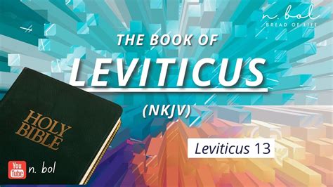 When a man has on the skin of his body a swelling, a scab, or a bright spot, and it becomes on the skin of his. . Leviticus 13 nkjv